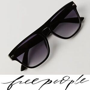 Free People Percy Black Sunglasses ❤️ NWOT